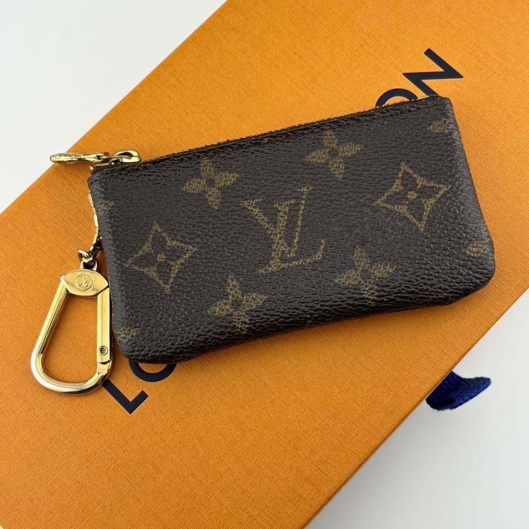 【美品】ルイヴィトン　ポシェットクレ　モノグラム　ケース