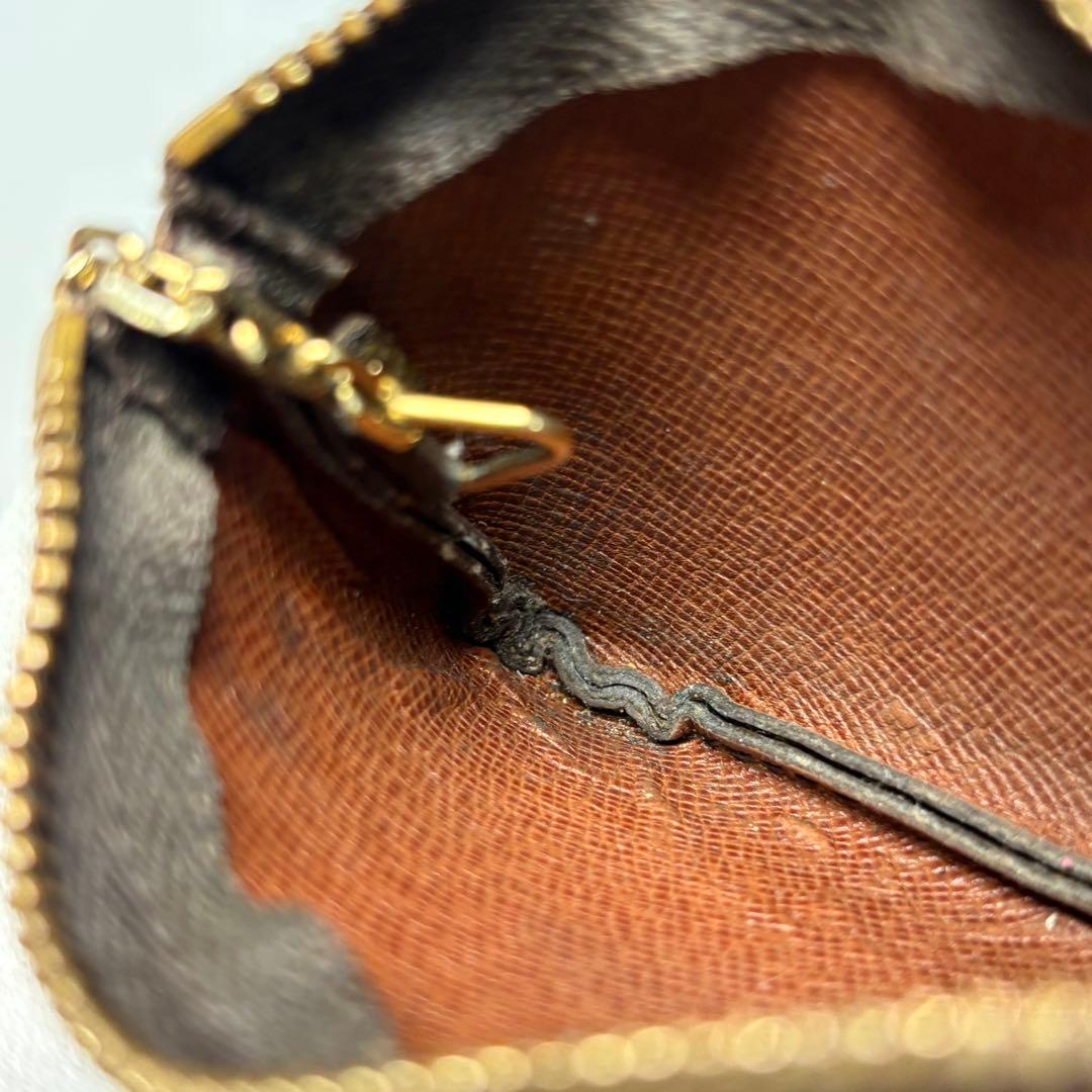 【美品】ルイヴィトン　ポシェットクレ　モノグラム　ケース