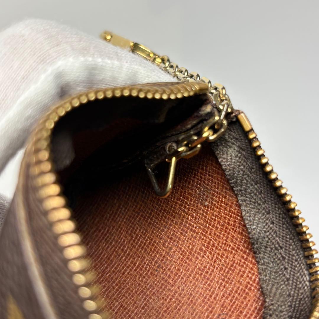 【美品】ルイヴィトン　ポシェットクレ　モノグラム　ケース