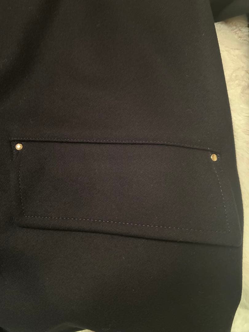 《サイズ8》マッキントッシュ　ハンビー　レオパード　ゴールドボタン