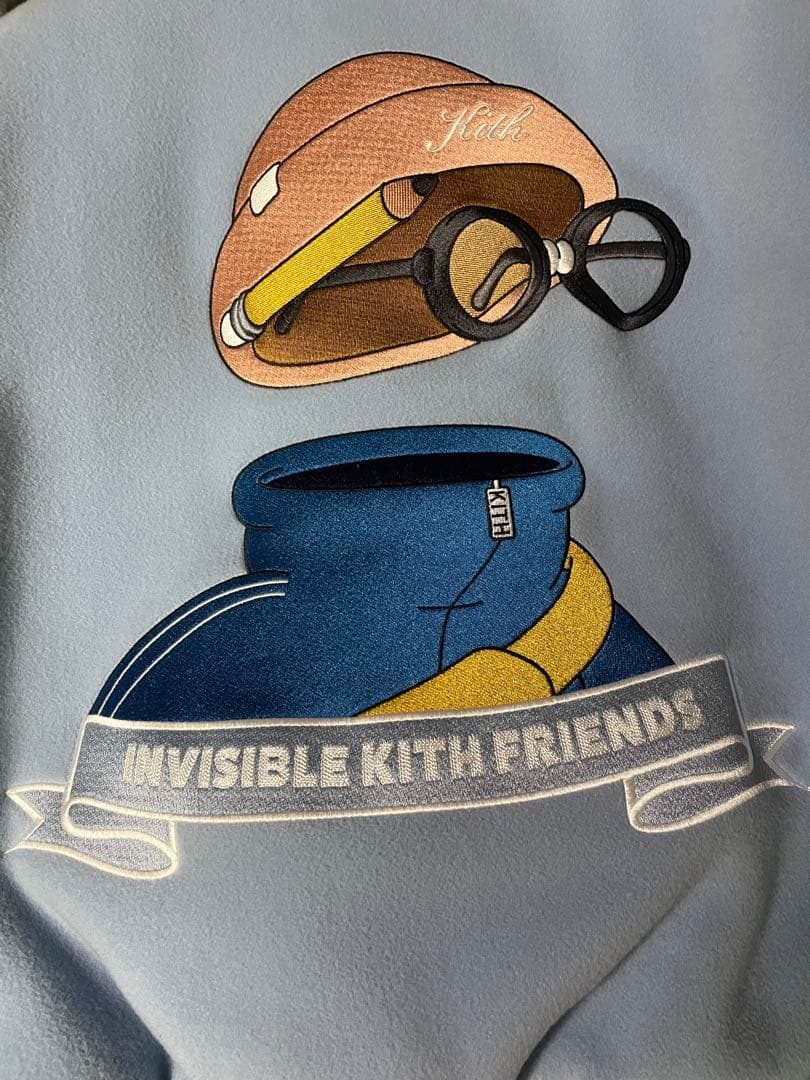 KITH スタジャン　ジャケット　インビシブルフレンズ　ronnie fieg