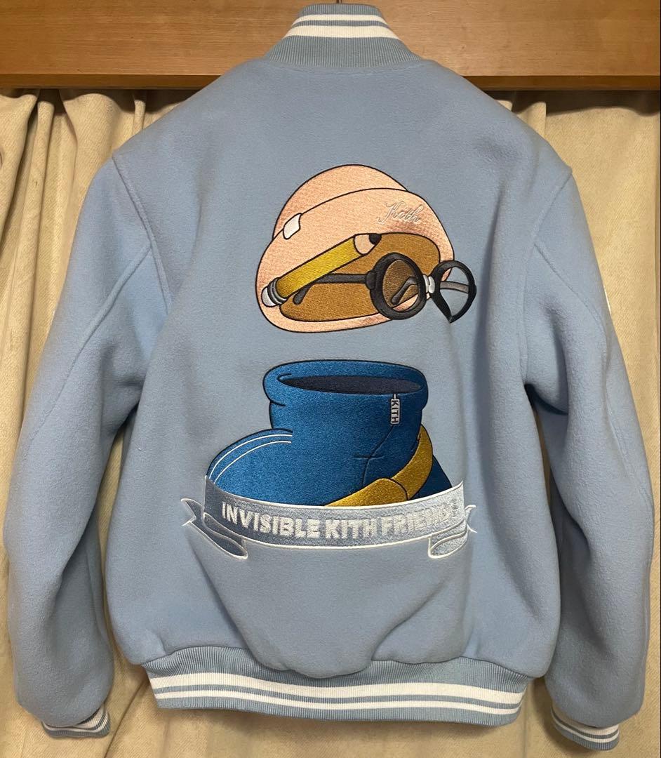 KITH スタジャン　ジャケット　インビシブルフレンズ　ronnie fieg