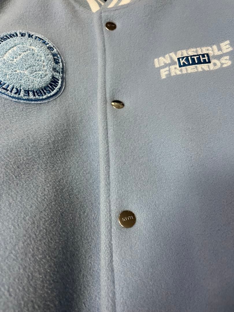 KITH スタジャン　ジャケット　インビシブルフレンズ　ronnie fieg