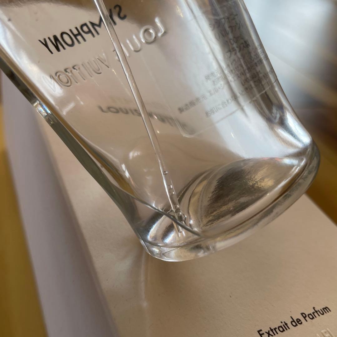 Louis Vuitton symphony香水(微量残あり) 梱包箱 瓶