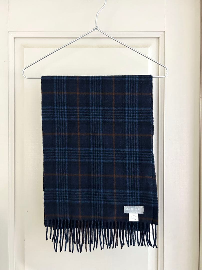 Joshua Ellis カシミアマフラー　イギリス製