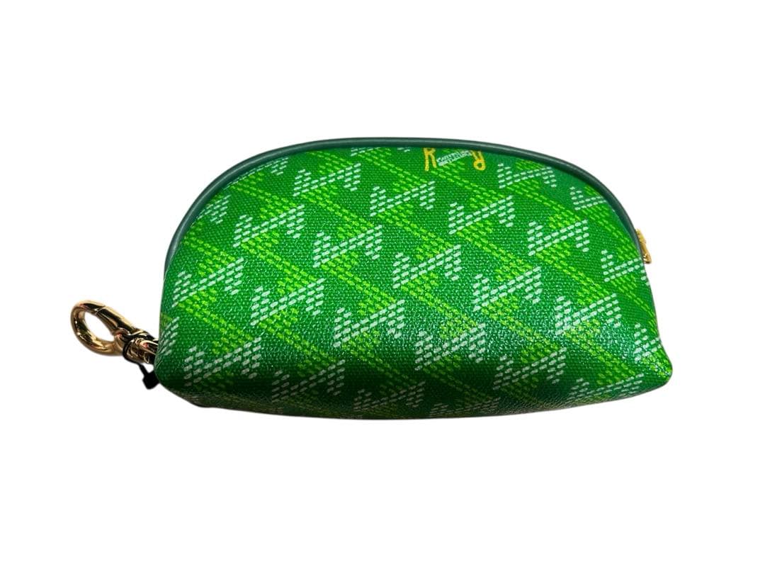 新品　タグ付き　レザレクション　キウィプチ　ポーチ　ライトグリーン