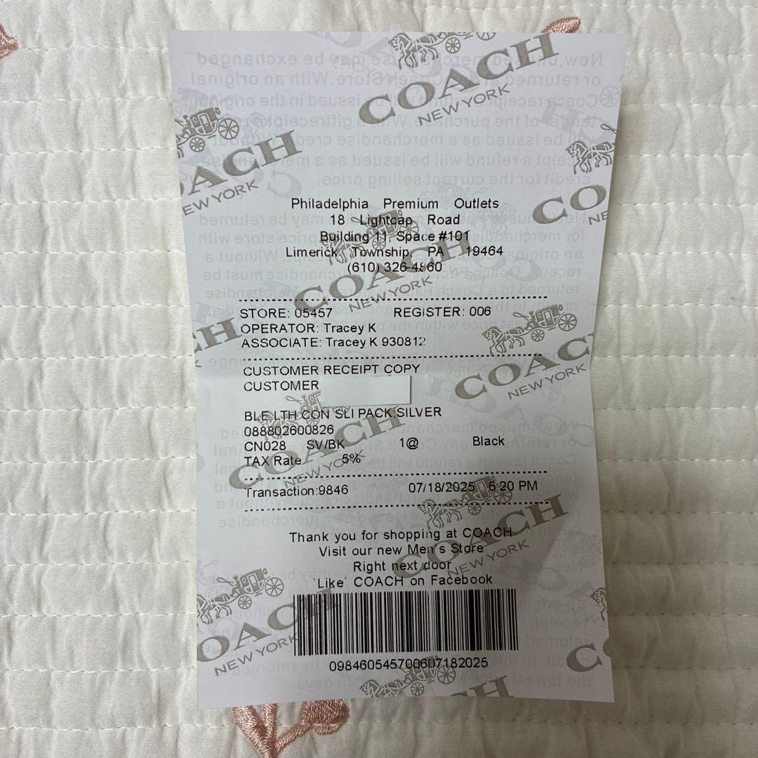 【未使用】COACH コーチ　ディズニーコラボ　財布