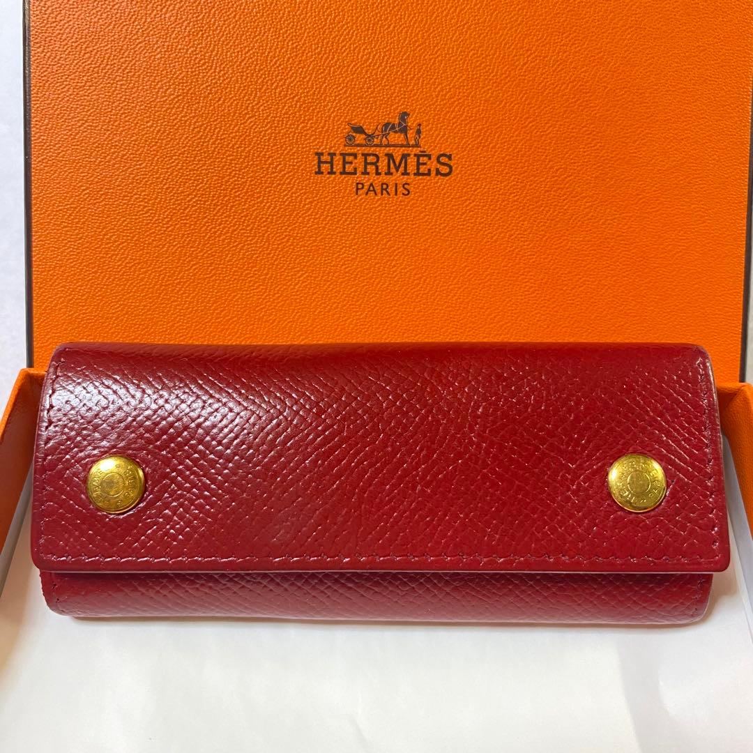 正規品☆エルメス キーケース ゴールド金具 4連