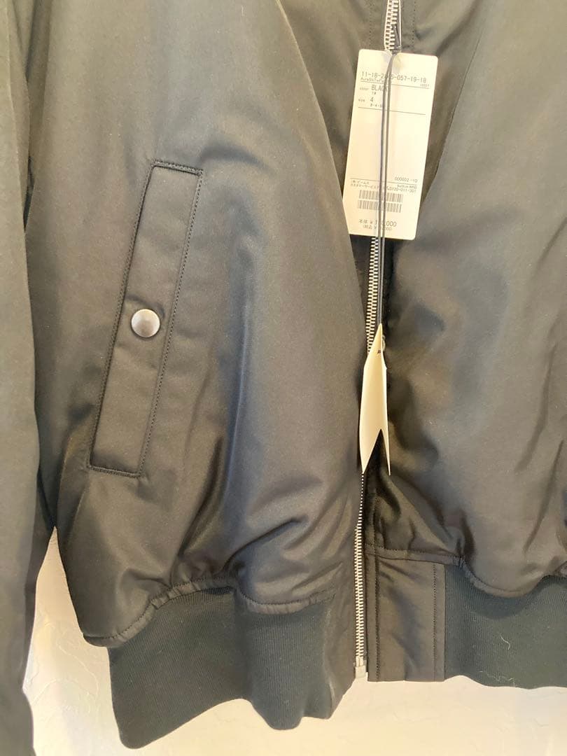 オーラリーHIGHDENSITY SILKTWILLFLIGHT BLOUSON