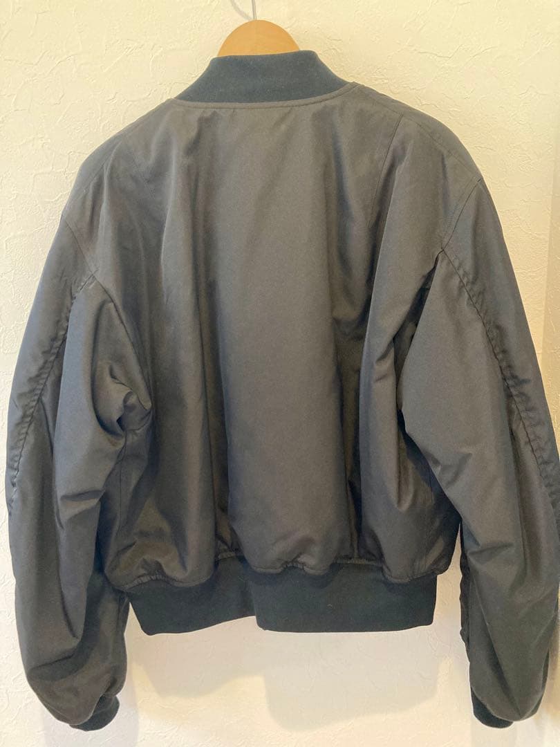 オーラリーHIGHDENSITY SILKTWILLFLIGHT BLOUSON