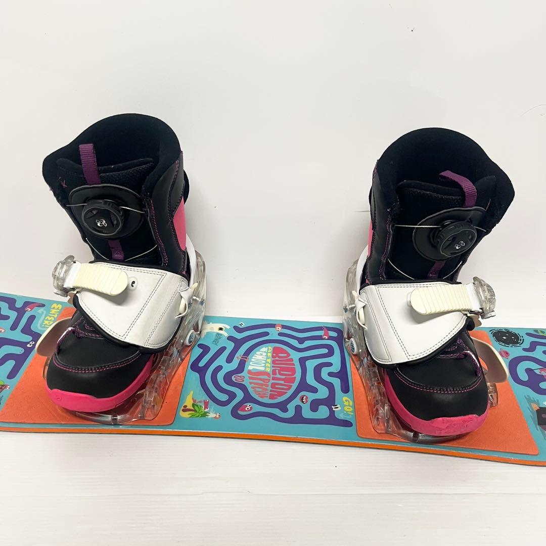 2点セット　ブーツ無しバートン　スノボセット　BURTON 子供用　スノーボード