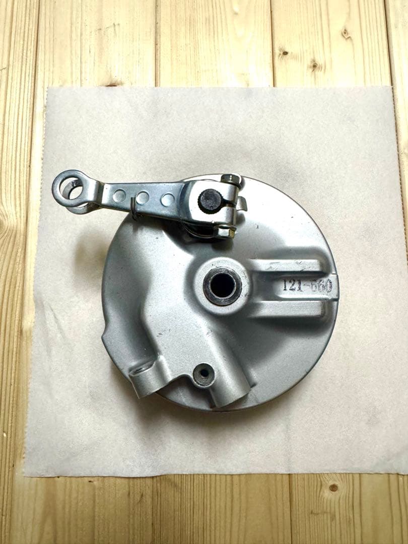 カブ110 プロ JA07 フロントホイール　ブレーキパネル付き　美品