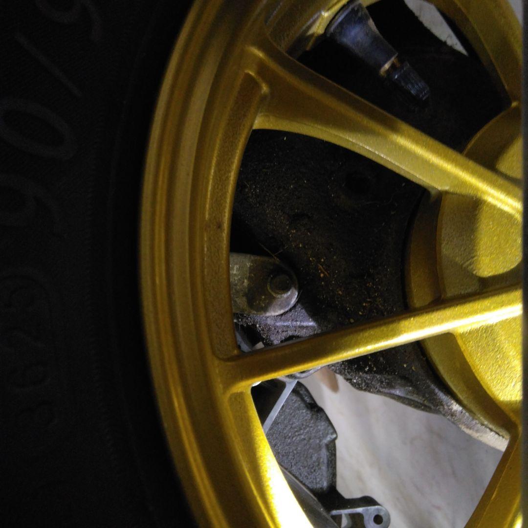 ②リア　10インチホイール　タイヤ　　ホンダライブディオZX