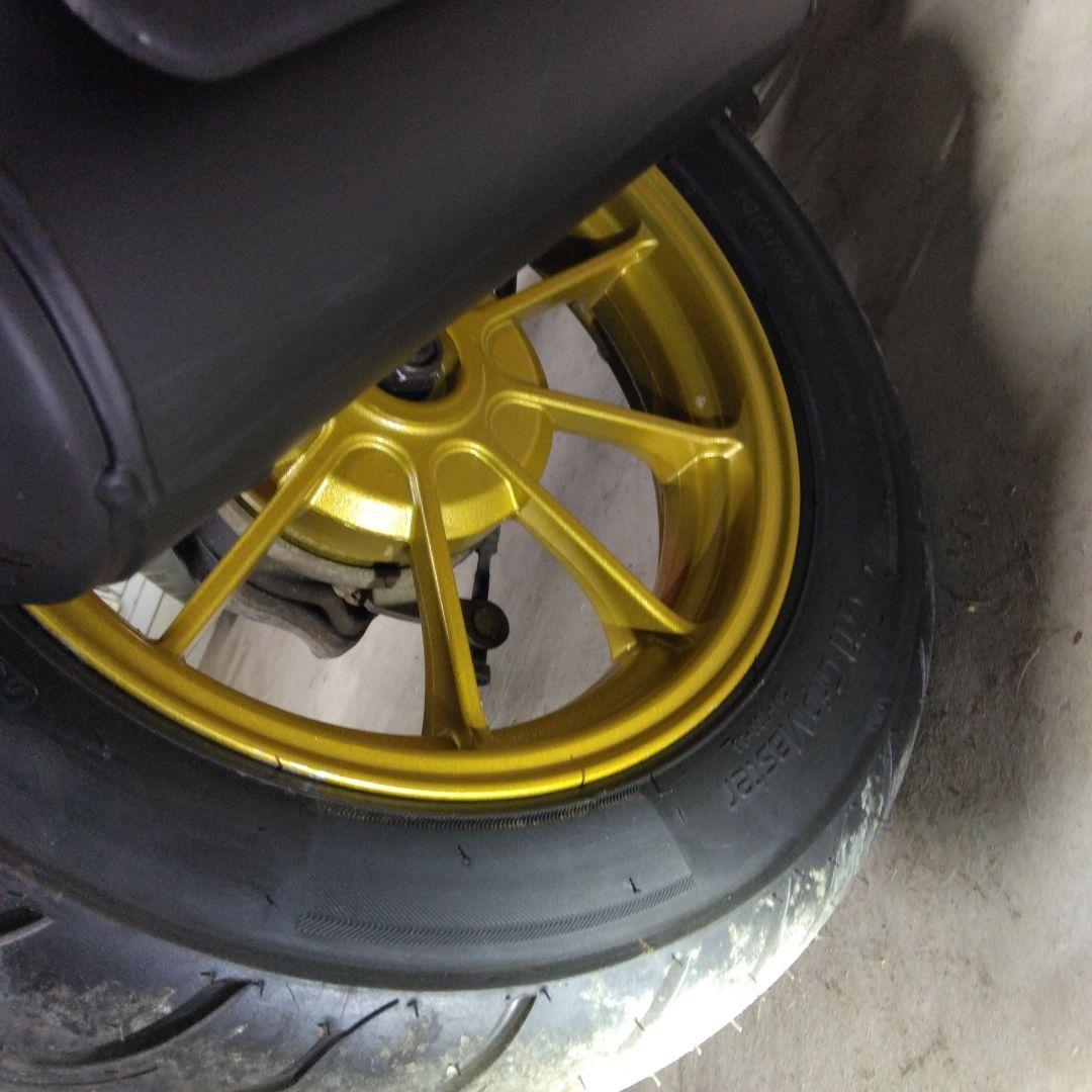 ②リア　10インチホイール　タイヤ　　ホンダライブディオZX