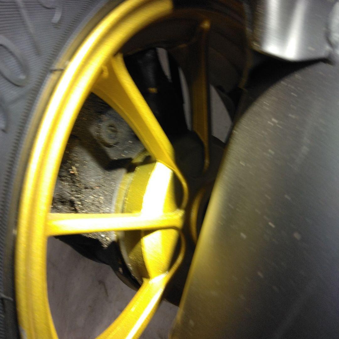 ②リア　10インチホイール　タイヤ　　ホンダライブディオZX