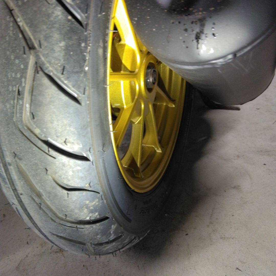 ②リア　10インチホイール　タイヤ　　ホンダライブディオZX