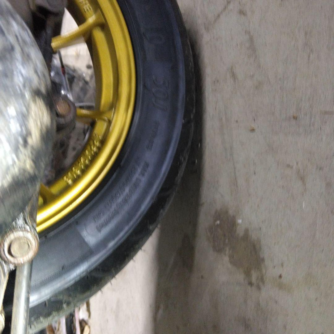 ②リア　10インチホイール　タイヤ　　ホンダライブディオZX