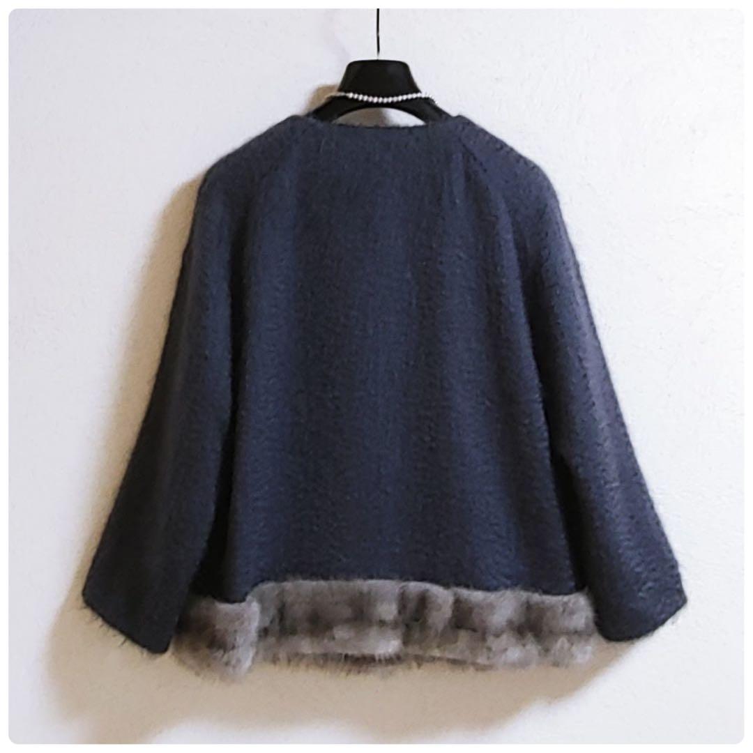 ◆幻◆希少　定価12万円 ADORE ミンクファージャケット　式典　フォーマル