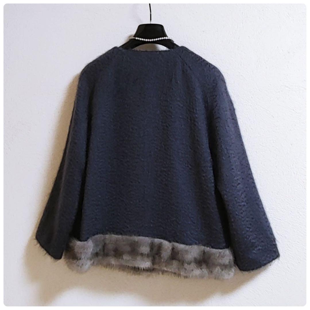 ◆幻◆希少　定価12万円 ADORE ミンクファージャケット　式典　フォーマル