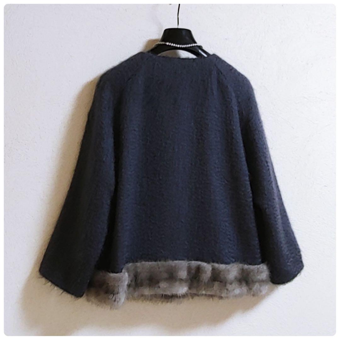 ◆幻◆希少　定価12万円 ADORE ミンクファージャケット　式典　フォーマル