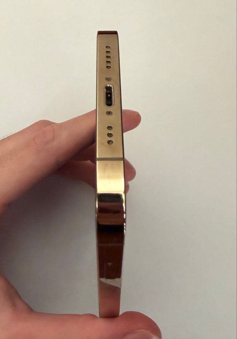 iPhone12pro 128GB ゴールド 76%