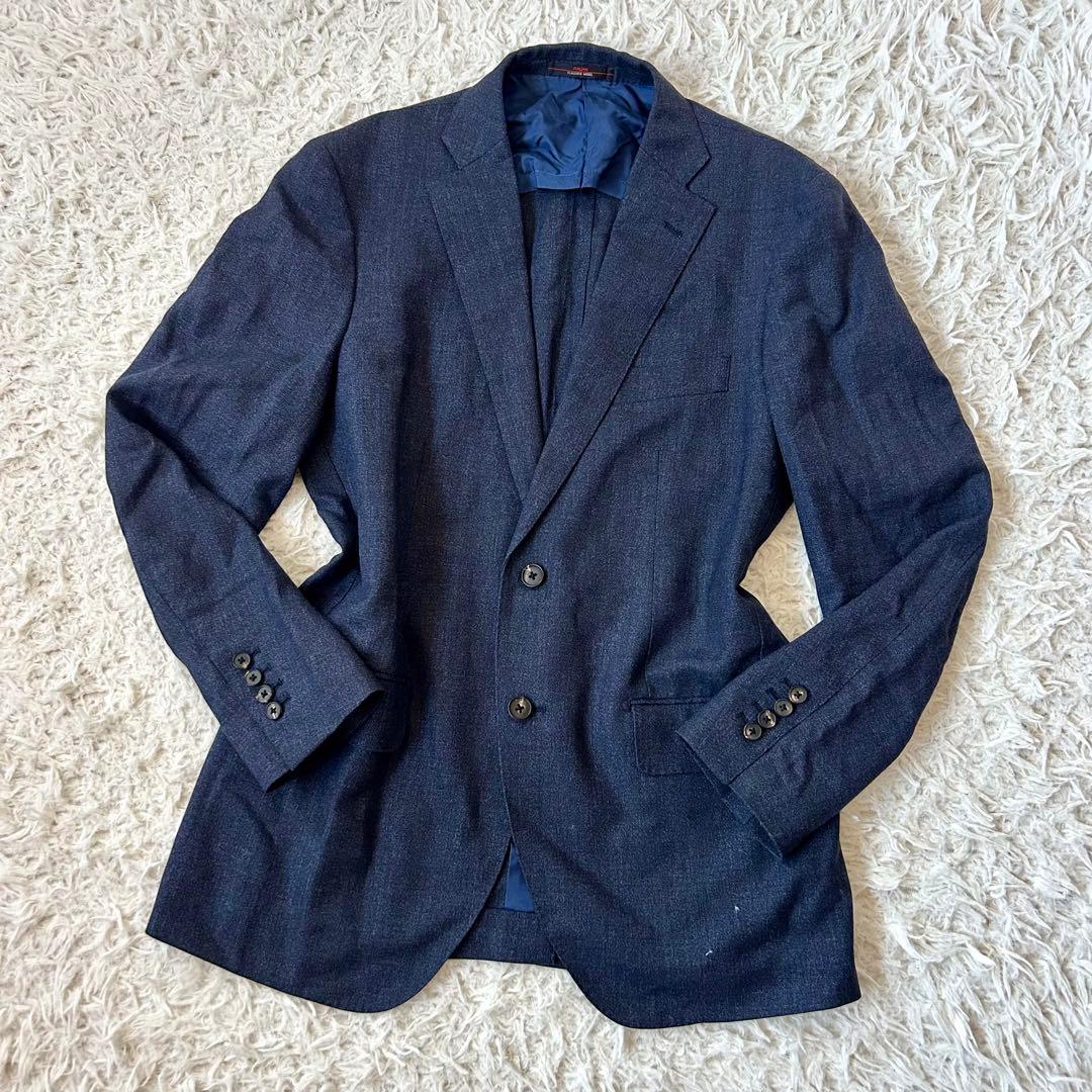 タリアディデルフィノ Super120’s テーラードジャケット イタリア生地