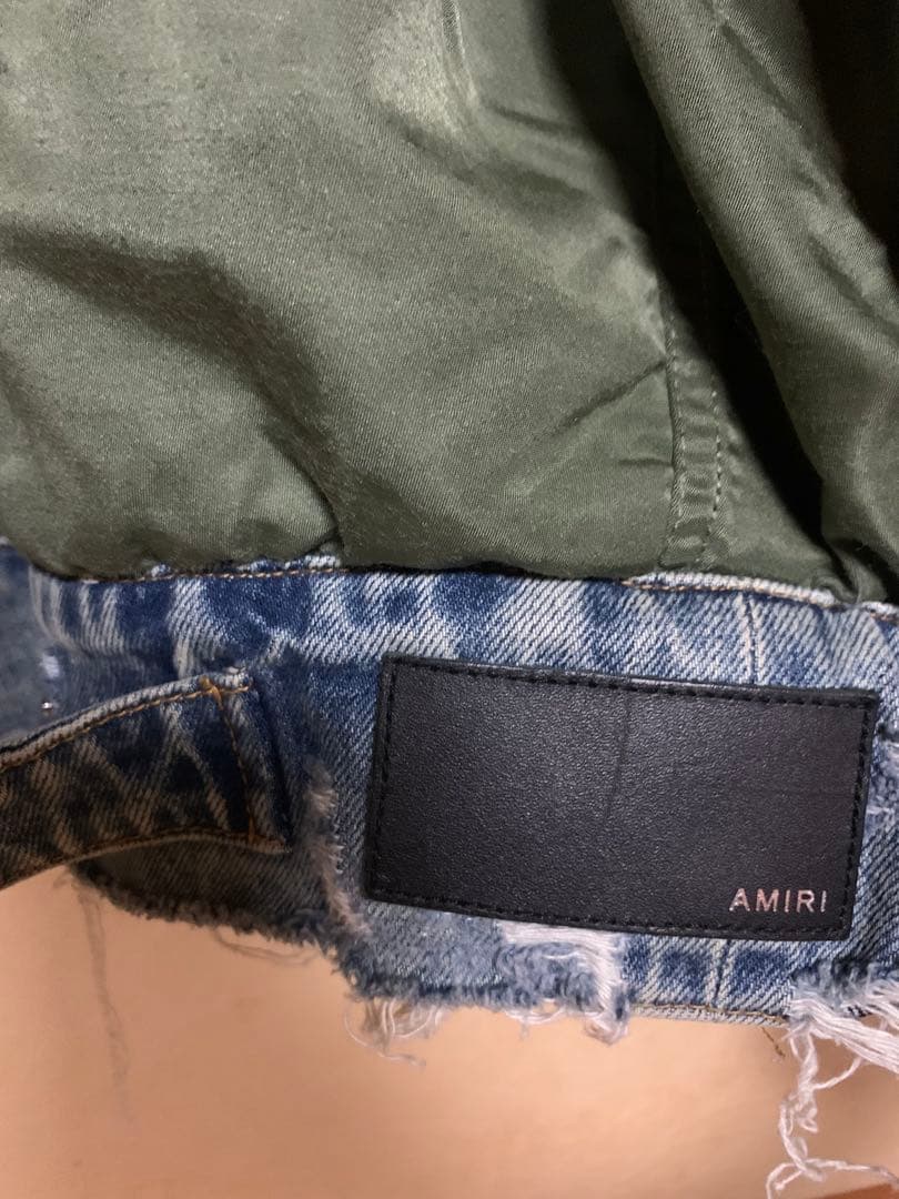 【ta】AMIRI リバーシブルデニムジャケット