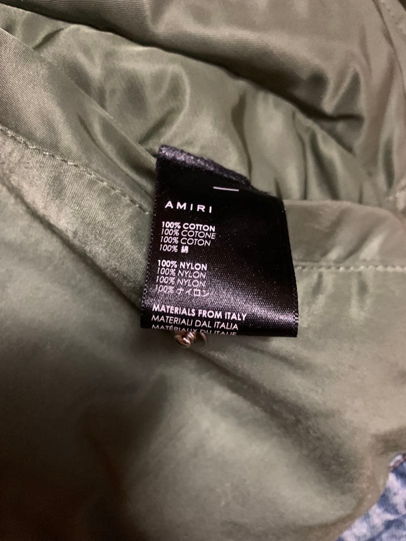 【ta】AMIRI リバーシブルデニムジャケット