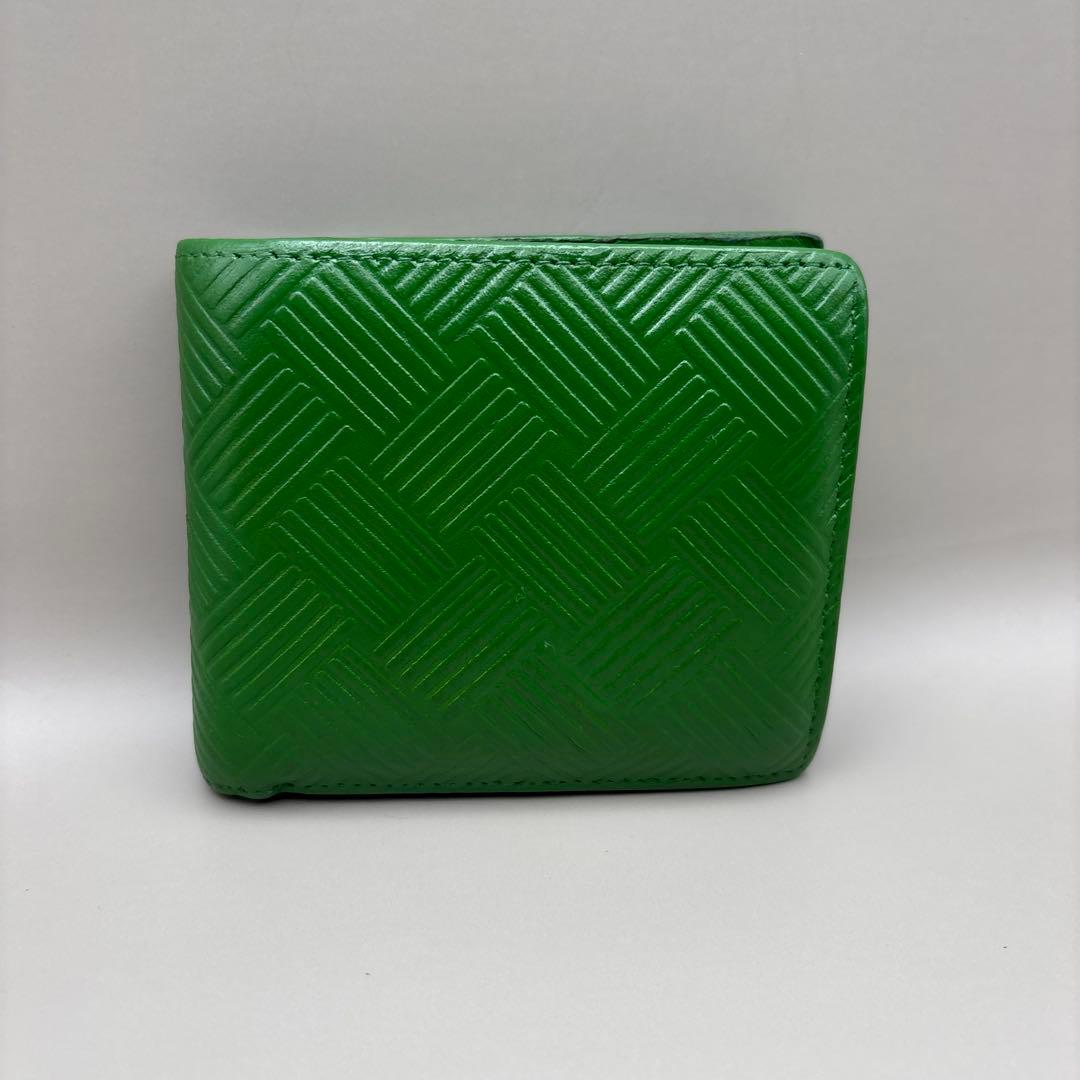 ◆正規品◆近年モデルボッティガヴェネタ二つ折りサイフグリーン
