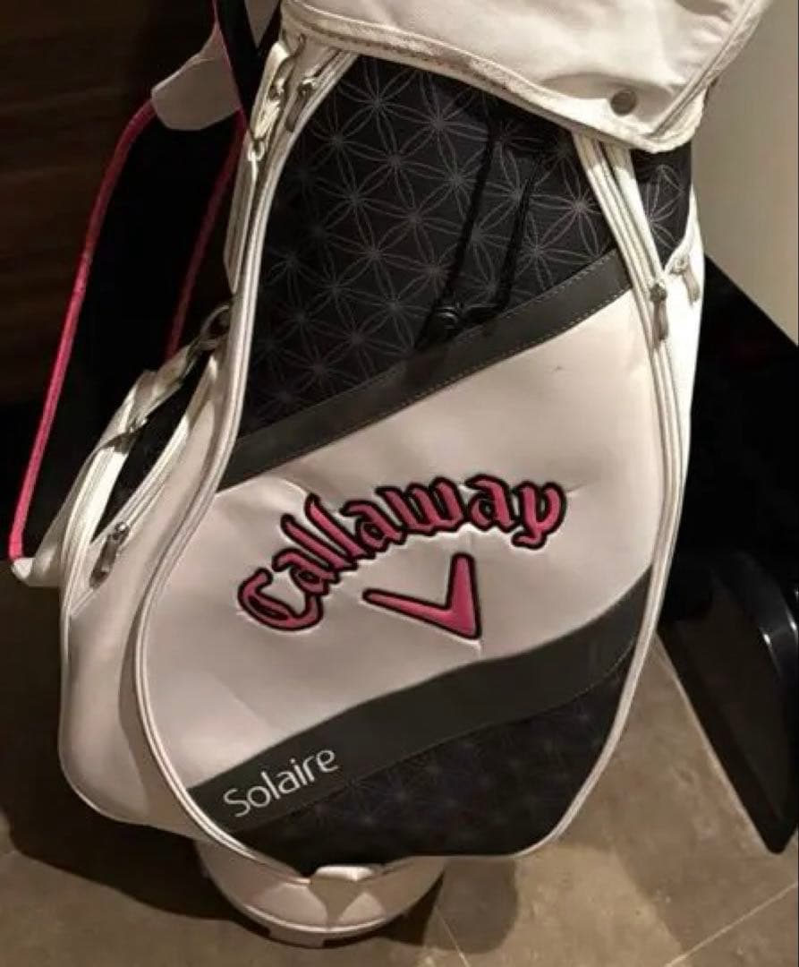 値下げ！美品　Callaway Solaire♡レディース用キャディバッグ