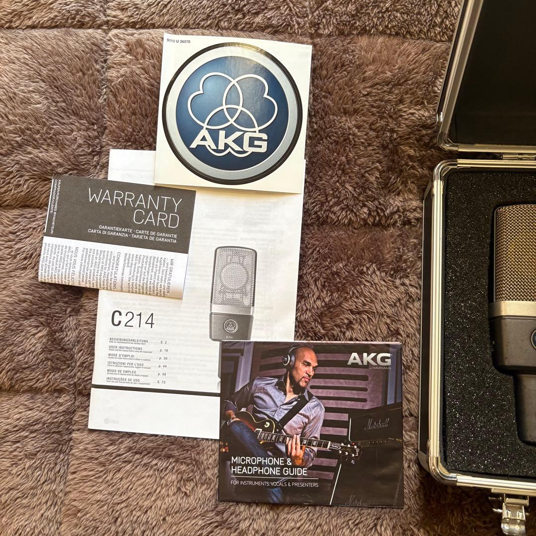 【特価品】AKG C214 コンデンサーマイク