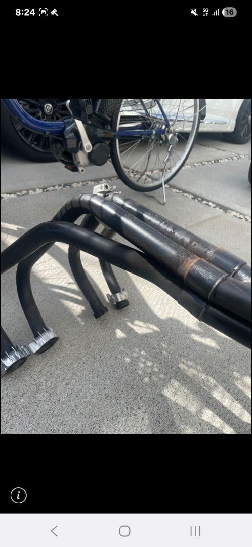 CBX400F ワルツ機械　ノーカット　サイレンサー有　黒