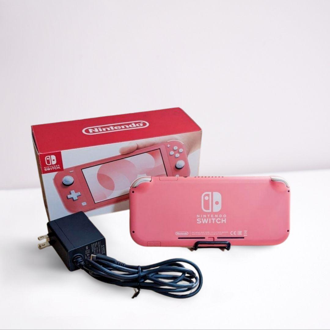 Nintendo Switch Lite ピンク 本体 あつまれどうぶつの森付き