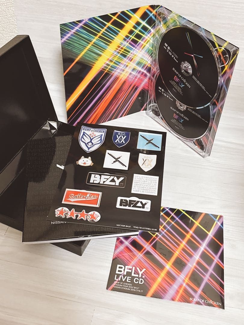 バンプオブチキン 初回盤 DVD CD 7点 金テープ まとめ売り