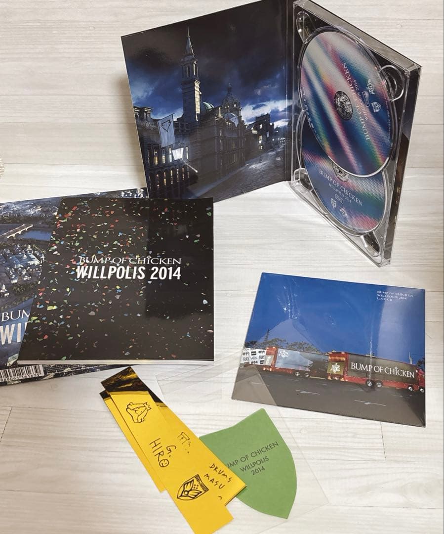 バンプオブチキン 初回盤 DVD CD 7点 金テープ まとめ売り
