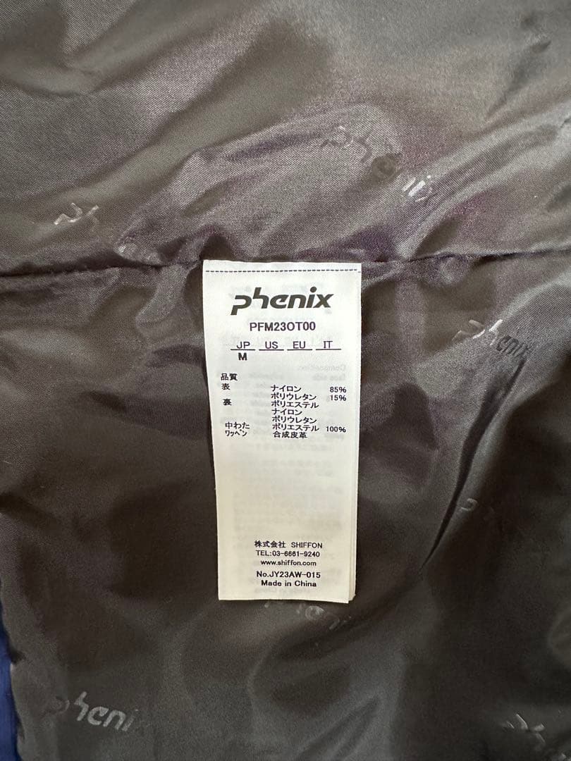 Phenixフェニックス スキーウェア上下 M ネイビー 4ウエイストレッチ