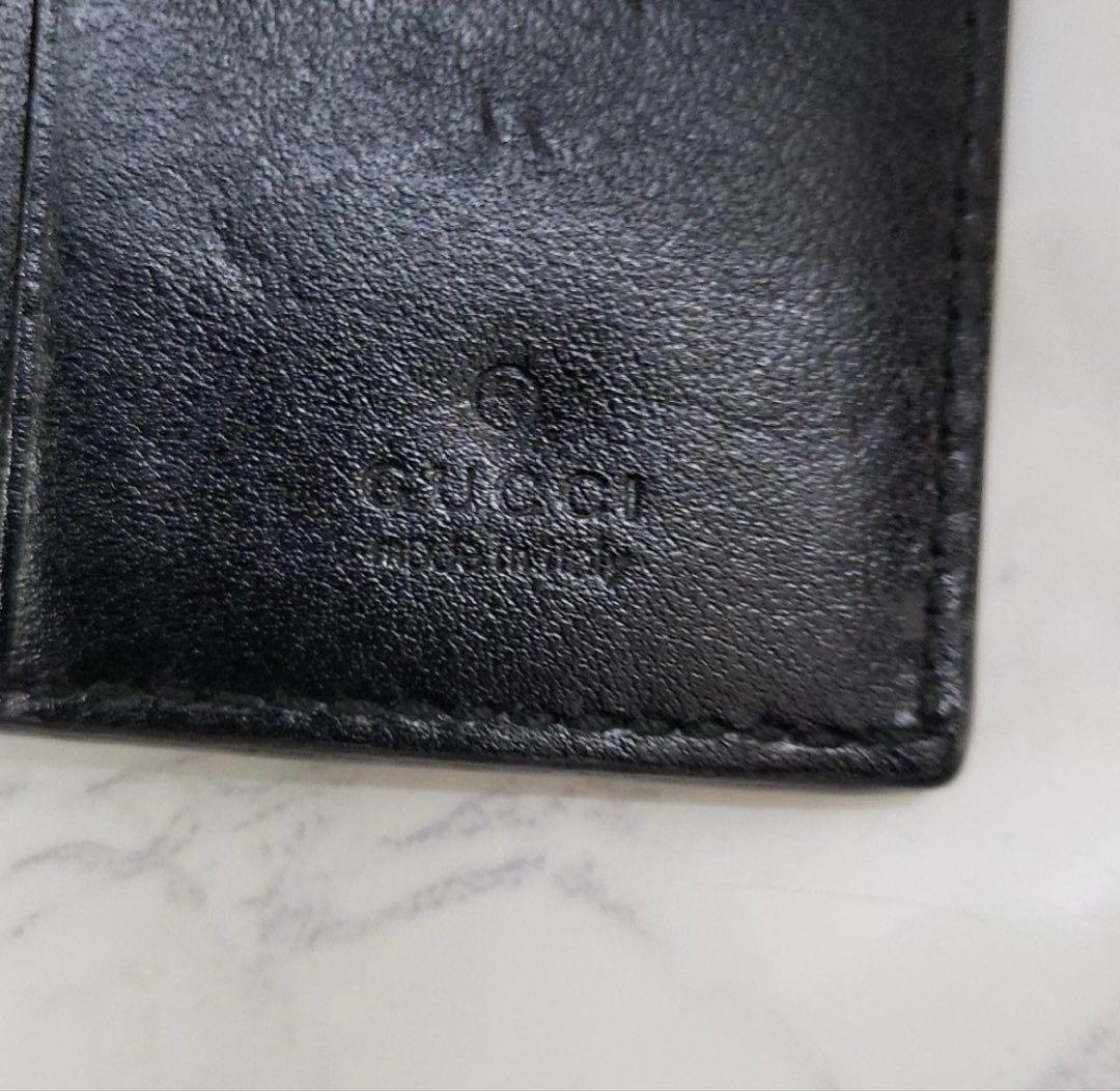 「正規品」【極美品】 グッチ ヴィンテージロゴ キーケース レザー ブラック