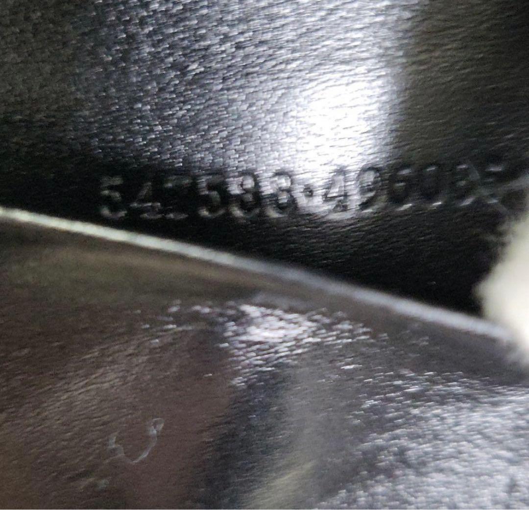 「正規品」【極美品】 グッチ ヴィンテージロゴ キーケース レザー ブラック