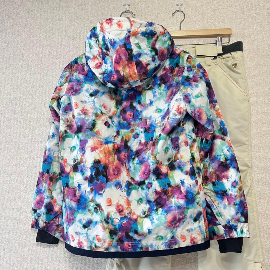 【極美品】sista.Jスキー スノボ ウェア 上下セット レディースS 総柄
