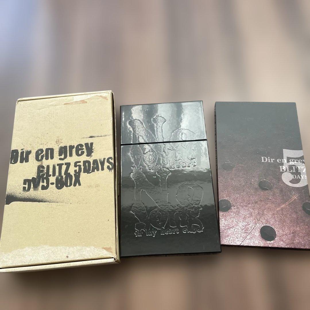 ミュージック Dir en grey BLITZ 5 DAYS DVD BOX