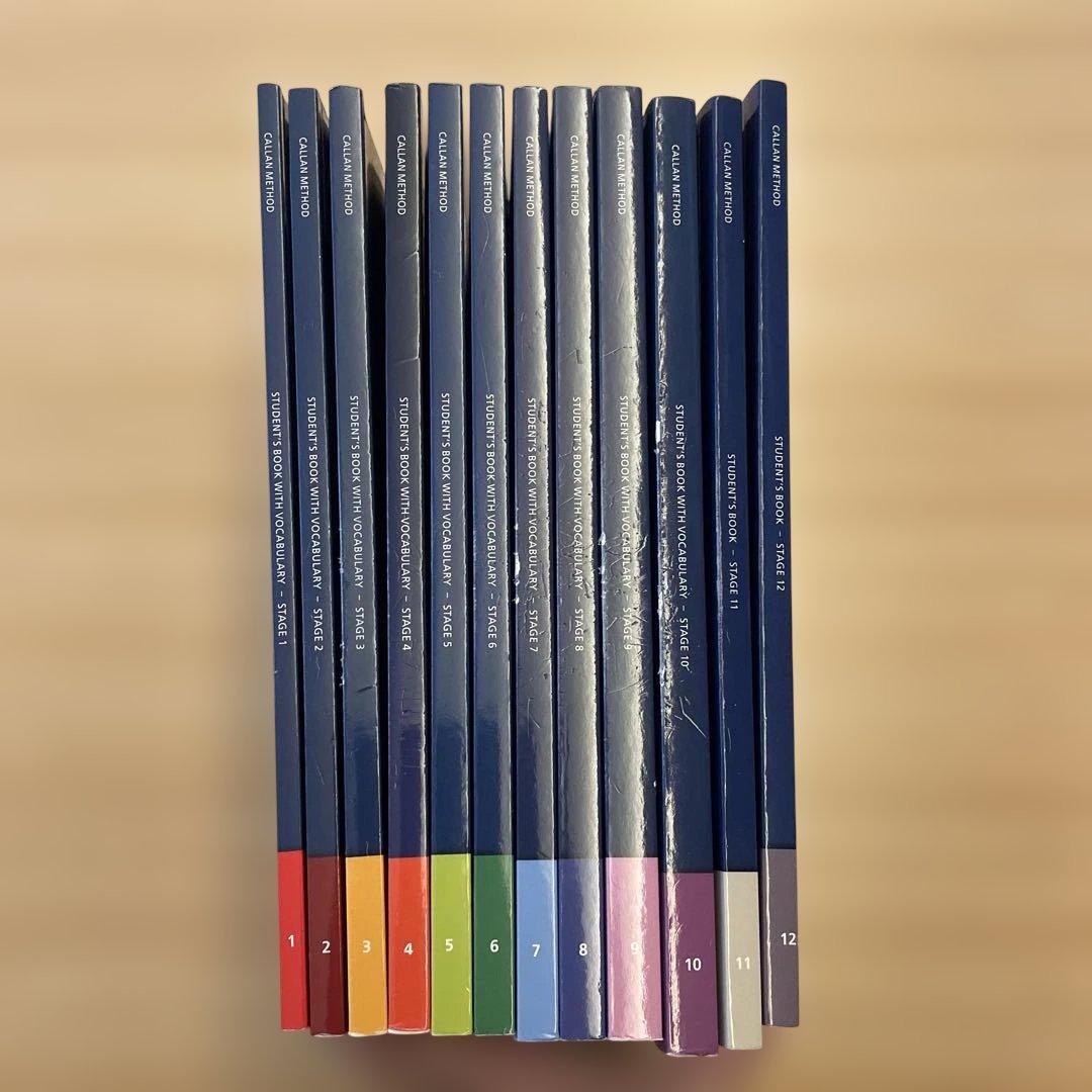 Callan Method 学生用ブック 1-12巻セット