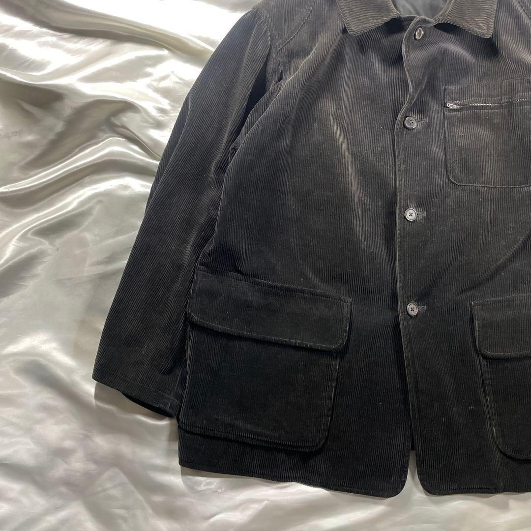 98AW ワイズフォーメン　コーデュロイ　カバーオール　ブラウン　L