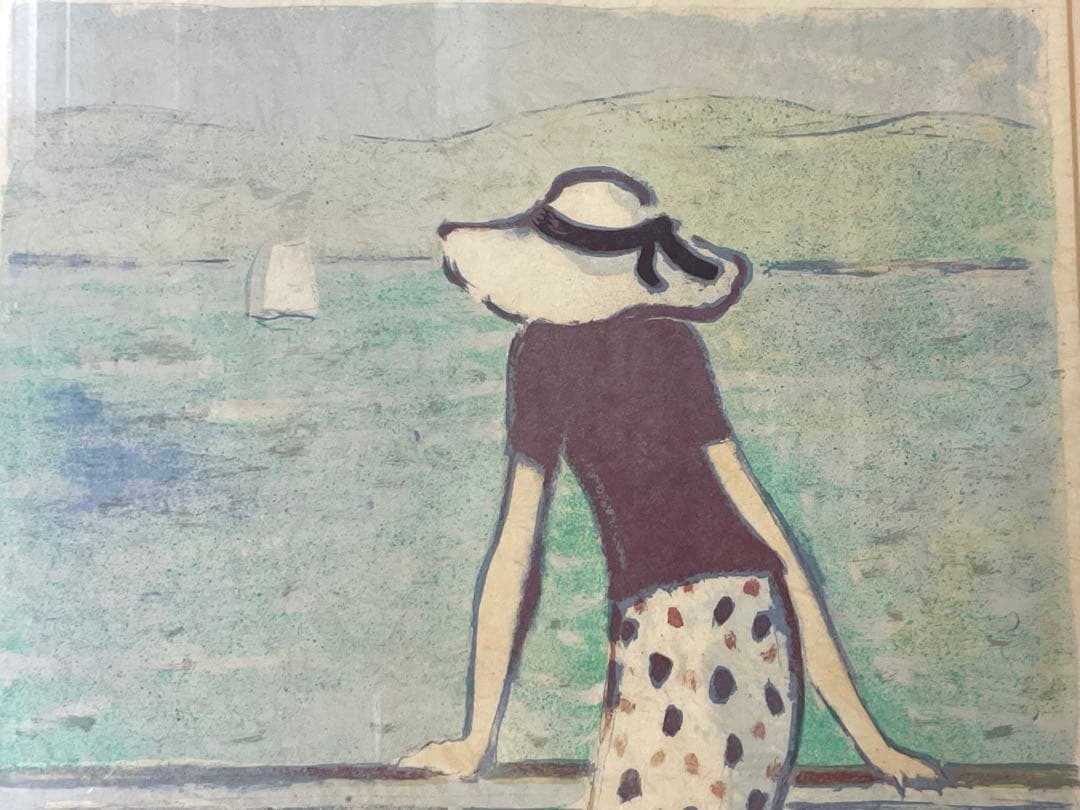 ジャン=ピエール・カシニョール リトグラフ 版画 額装