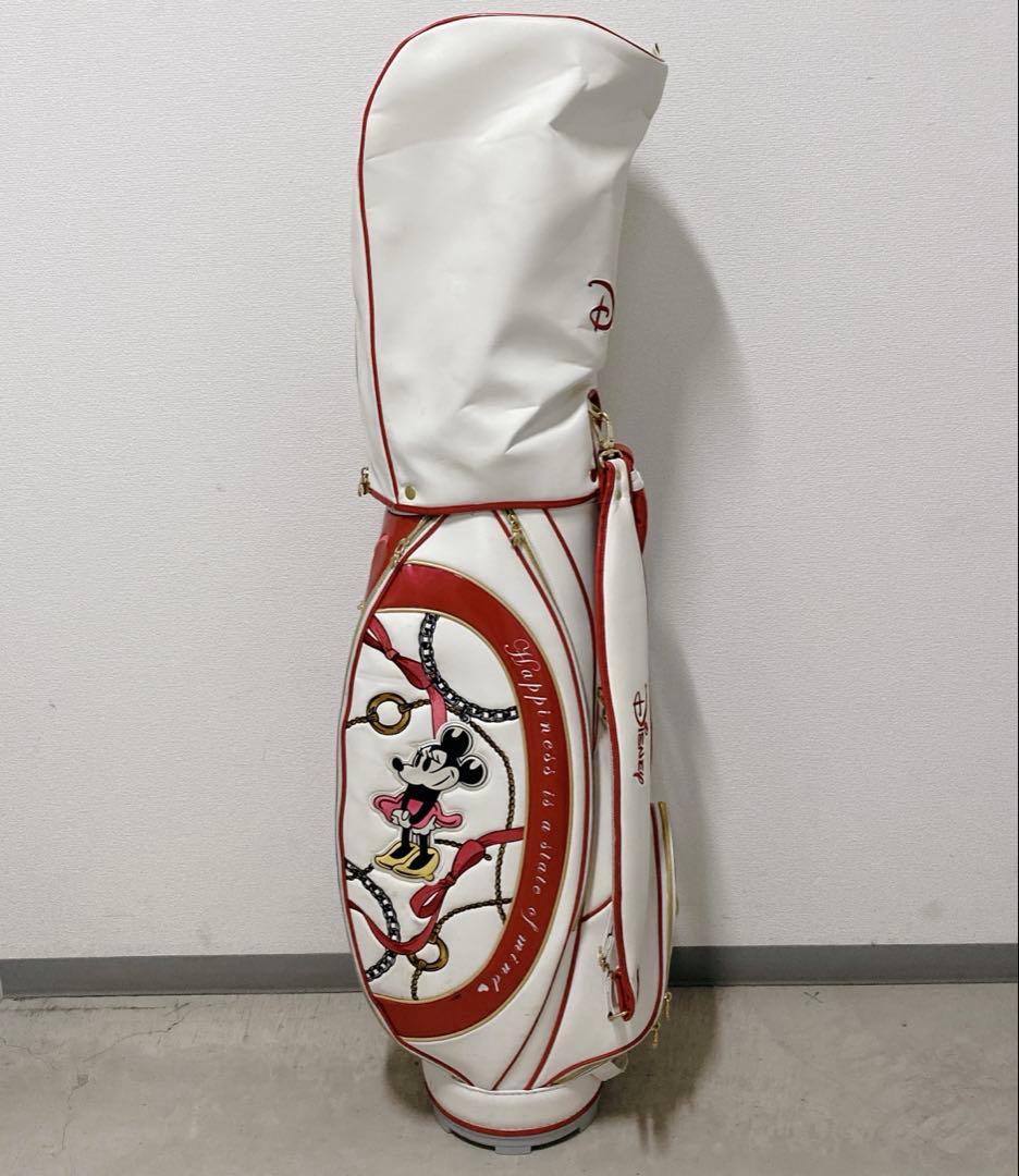 【激レア】ディズニー ミニーマウス キャディバッグ 8.5型 レディース ゴルフ