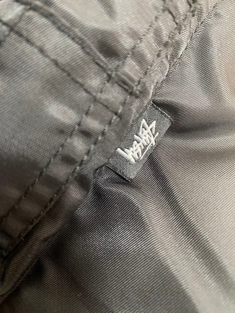 STUSSY FRAGMENT MA-1 ブラック