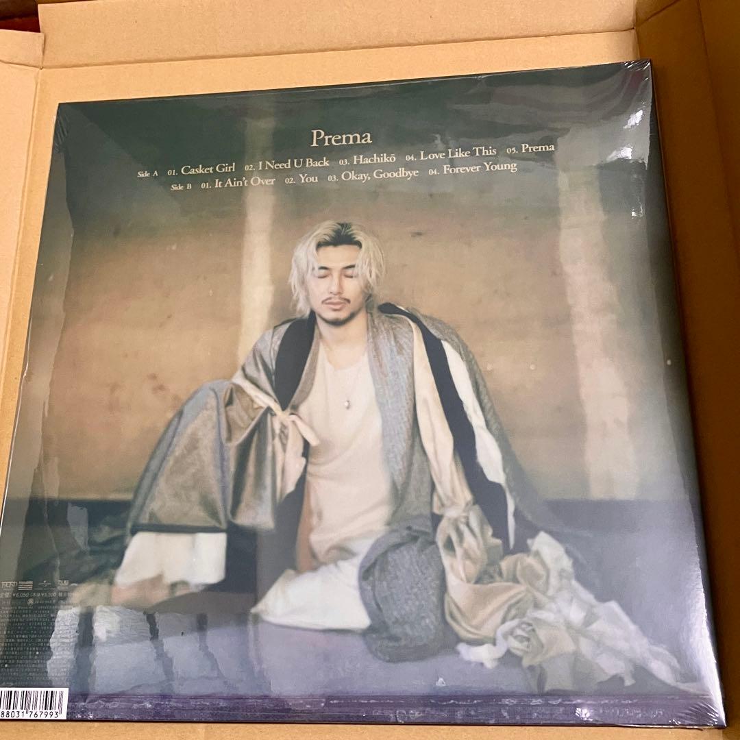 【新品未開封】 藤井 風 Prema 抽選販売品 アナログ レコード