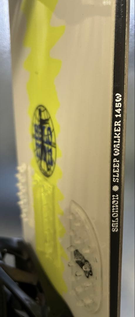 中古　SLEEP WALKER スノーボード 板145W バインディング付き