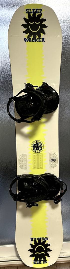 中古　SLEEP WALKER スノーボード 板145W バインディング付き