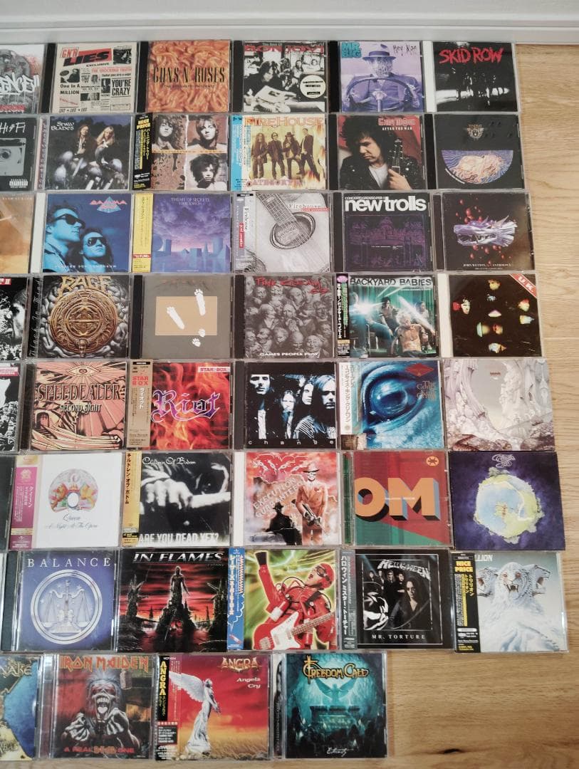 中古　ヘヴィーメタル　ヘビーメタル　ハードロック　ＣＤ　まとめて　53枚