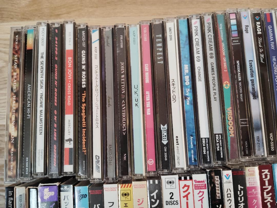 中古　ヘヴィーメタル　ヘビーメタル　ハードロック　ＣＤ　まとめて　53枚